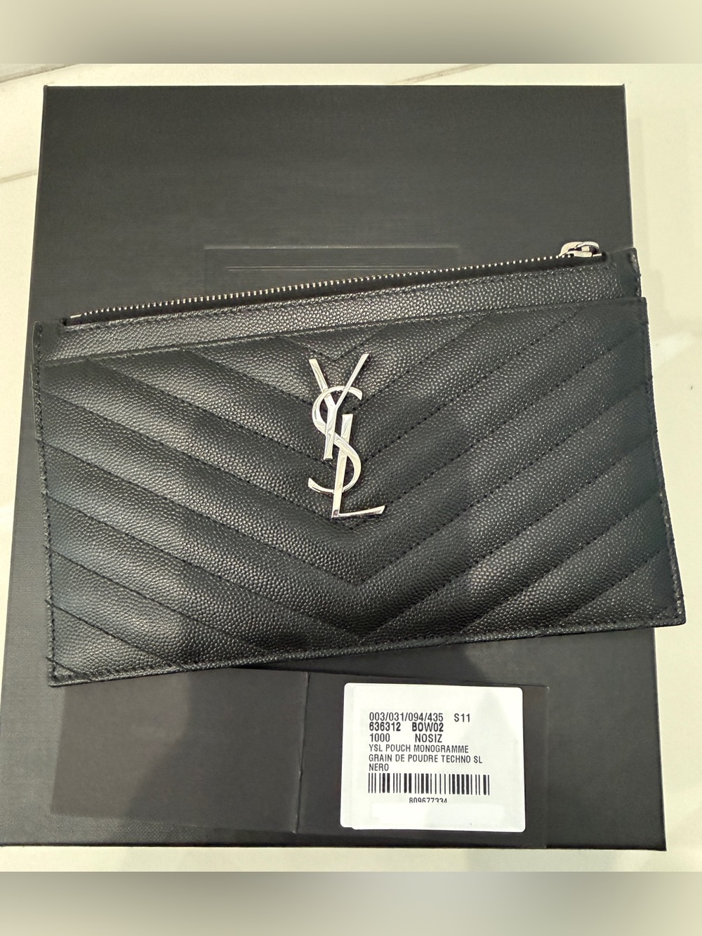 YSL POUCH MONOGRAM - Picture 6 of 7